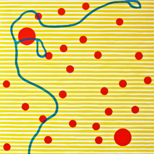 Estampe Guillaume Goutal, " Répartition de la population active du Mexique en 1970 (détail)" 2015