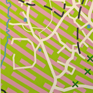 Estampe Guillaume Goutal, "Locquirec, entre terre et mer, topoguide 2015 (détail)" 2019