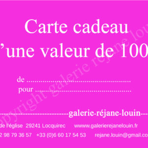 Carte cadeau 100 €